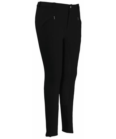 TuffRider Men's Regular Cotton Full Seat Breech 36 Black