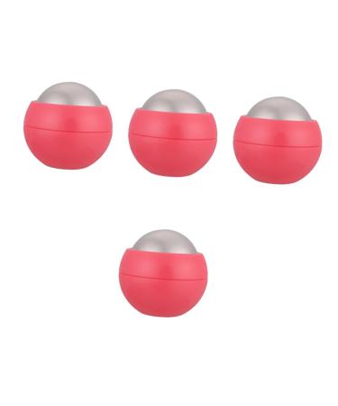 Ultechnovo 4 pieces of hand massage ball Face stuff body massage gauge portable massage device shoulder massage devices lacrosse massage ball trigger point tool ice rolling AB fitness roll handy