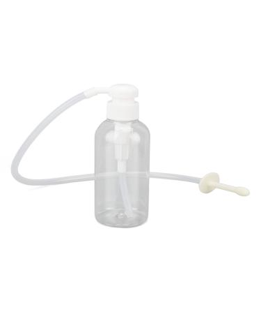 Sonew multifunctional doopes bottle for women reusable vagina display kit made of silicone with large capacity and 2 nozzle tips for at home (300ml)