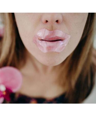 ToGoSpa Rose Gold LIPS | Hydrating Anti-Aging Lip Masks with Hyaluronic Acid & Vitamins C&E - 3 Pack - Buy Online on GoSupps.com