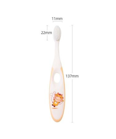 WEIESCIE Cartoon Children's Toothbrush - Ultra-Fine Soft Bristles for Ages 2-9 | Gentle Oral Care for Kids - Buy Online on GoSupps.com
