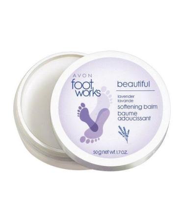 Avon Foot Works Beautiful Lavender Softening Balm