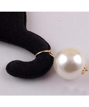 Ericotry 2x Black Pearl Foam Sponge & Twist-Shaper Hair Needle Clip - Ultimate Hair Styling Accessories for Women & Girls - Buy Online on GoSupps.com