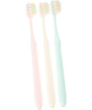 Healeved Portable Toothbrush Set - 9 Pieces Soft Bristle Travel Brushes with Gentle Heads - Stock Manual Plastic (3 Packs) - Buy Online on GoSupps.com