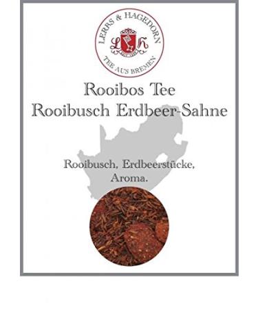 Lerbs & Hagedorn Rooibos Rooibusch Tea Strawberry Cream 1 kg