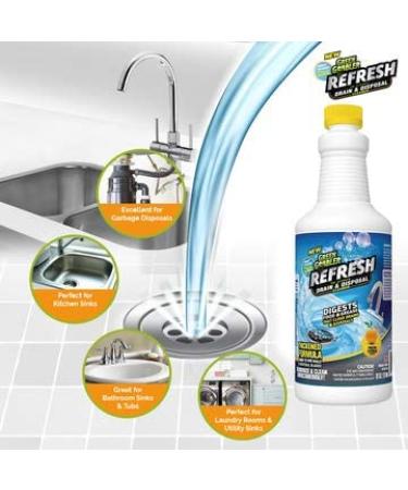 Green Gobbler Garbage Disposal Drain Cleaner & Odor Eliminator - Buy Online on GoSupps.com