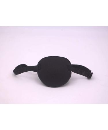 Adjustable Black Single Eyepatch for Amblyopia Correction | Concave Shape for Comfort | Adults & Kids Halloween Eye Cover - Buy Online on GoSupps.com