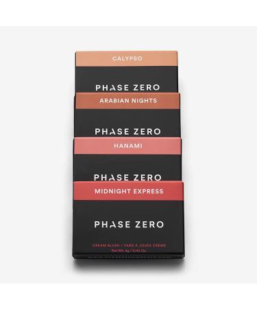 Phase Zero Makeup Cream Blush in Hanami - 4g / 0.141oz - Long Lasting Radiant Natural Glow - Buy Online on GoSupps.com