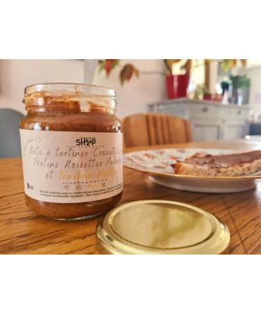 Crispy hazelnut almond and Tenebrio Molitor spread 200g - Buy Online on GoSupps.com