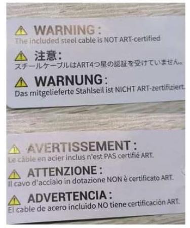 Sportne High-Safety Bicycle Lock - 18mm Anti-Theft Iron Lock with Key & 12mm x 1.8m Steel Cable | Certified Security for Ebikes - Buy Online on GoSupps.com