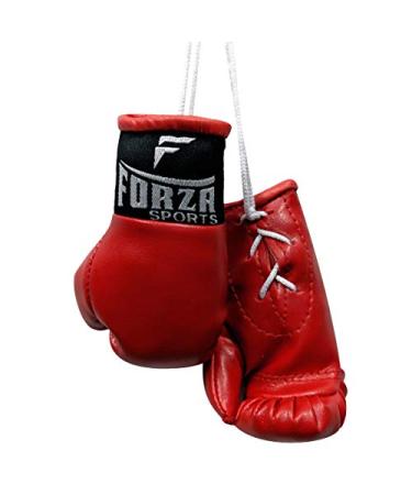 Forza Sports Mini Boxing Gloves Red One Size