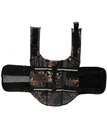 Dog Life Jacket for Swimming | Safety Coat Vest with Handle | Camouflage Dark XL for Small & Large Dogs - Buy Online on GoSupps.com
