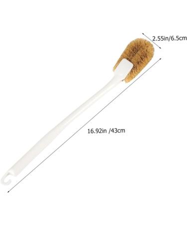 Solustre 2-Pack Toilet Brush Set - No Loss Toilet Cleaner & Gap Brushes for a Spotless Bathroom - White PP Handle - Buy Online on GoSupps.com