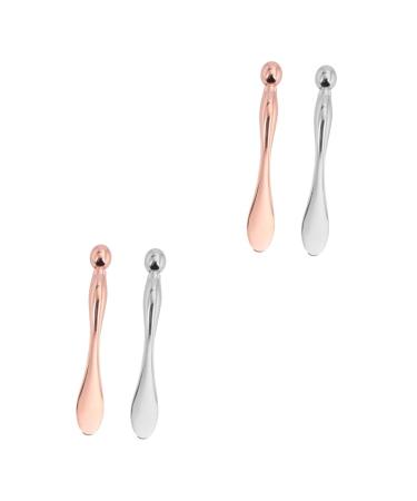 MAGICLULU Lot de 2 Outils de Massage Du Visage Applicateur de Cr me pour Les Yeux Spatule pour Masque pour Routine Beaut 2 Pi ces