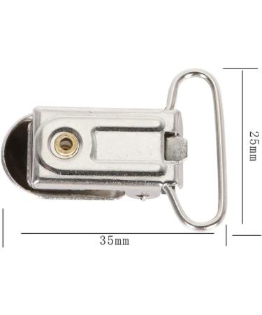 9PCS Metal Pacifier Clips & Chains - Baby Clip Replacement for Braces | YixUtag Schnuller Chain Clips | 25mm Klipp Clips for Pacifiers - Buy Online on GoSupps.com