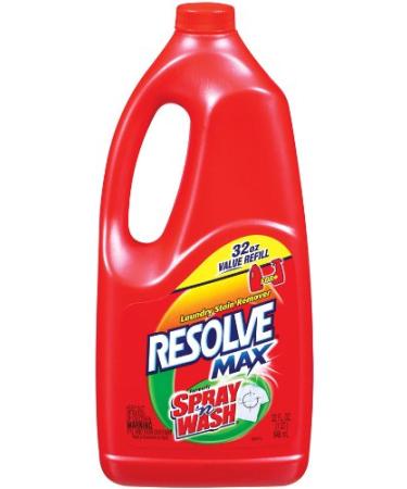 Resolve Max Laundry Stain Remover Refill, 32-Ounce