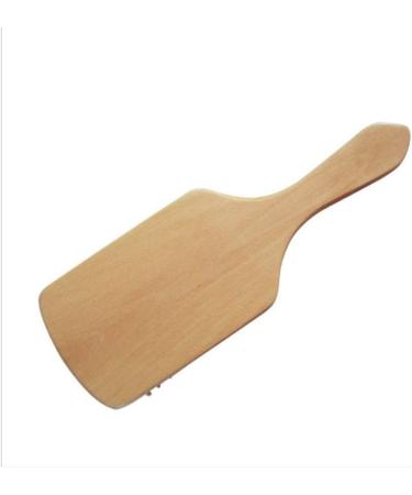 Comb Massage Comb Paddle Brush Comb Natural Wooden Hair Brush Comb Head wooden comb Grey - Buy Online on GoSupps.com