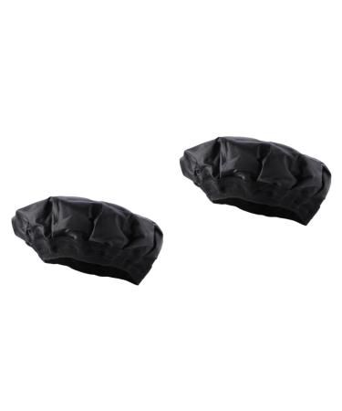 FOMIYES 2pcs Curl Gel for Curly Hair Heated Hair Cap Curly Hair Heat Cap Heating Cap Curls Baked Oil Cap