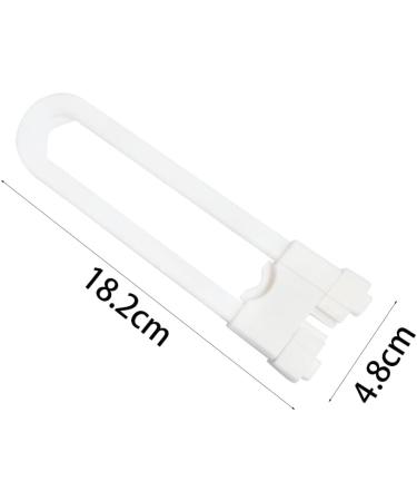 6 Pieces Sliding Cabinet Locks Child Safety Cupboard Locks U-Shaped Child Cabinet Locks Child Proof Locks for Cupboard Kitchen Bathroom Storage Doors Knobs - Buy Online on GoSupps.com
