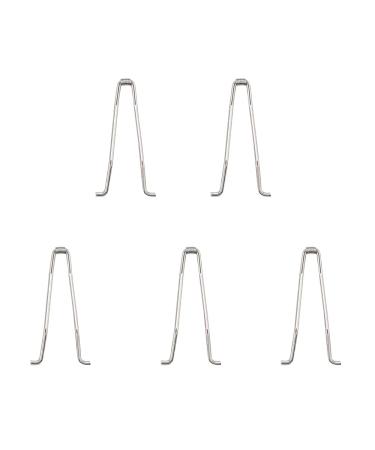 TorSor 5 Pack Toenail Clippers Spring Toe Nail Trimmer Torsion Springs Replacement Snap Shrapnel Clip Universal Manicure Pedicure Nail Cutter Clippers Heavy-Duty Grooming Tool Parts Replace