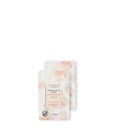 Buy Coconut Milk & Rose Intimate Wipes - 15 Individually Wrapped with Aloe & Cucumber Extract | International Shipping Available - Buy Online on GoSupps.com
