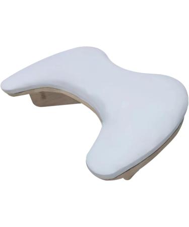 Sharplace U Shape Arm Rest Nail Hand Rest Arm Rest Cushion for Home DIY Nails Tech Acrylic Nails White - Buy Online on GoSupps.com