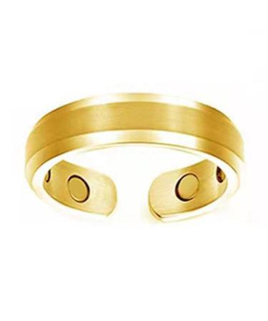 Japagzy magnetic therapy rings for women and men fashionable for losing weight fat gnocks jewelry combustion ring lympherring opening magnetic