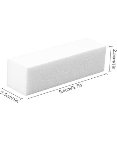 minkissy Toenail File Nail File Kit Nail Sanding Buffer Nail Sanding Block Nail Files Board Nail Files and Buffers Buffing Block Double Sided Nail Files Manicure Tools Pedicure White Baby - Buy Online on GoSupps.com