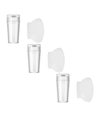 Osaladi 1 set of manicure tools Transparent stamp stamp stamps made of silicone nail art punching tools Jelly stamp for nails diy manicure tool child seals.