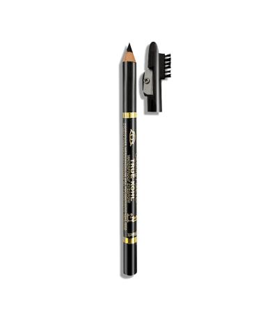 Beauty Forever True Kohl Waterproof Eyebrow Pencil with Sharpener Definer Matte Finish Long Lasting Waterproof Suitable For All Eyebrow Shapes Natural Looks 401 Black