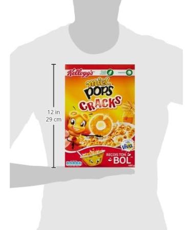 Kellogg's Honey Pops Cracks Cereal - Buy Online on GoSupps.com