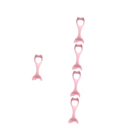 POPETPOP 5pi ces Outil De Maquillage Multifonction Silicone Pour Eyeliner Aide Pratique Pour Maquillage Des Yeux Pochoir R utilisable Pour Mascara Et Ombre Paupi res Pour D butants 15X5.7CMx5pcs rosex5pcs
