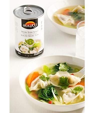 Won Ton Soup Haiku Ready to Eat Authentic & Premium Asian Cuisine Great for Lunch & Dinner 398ml Won Ton 398 ml - Buy Online on GoSupps.com