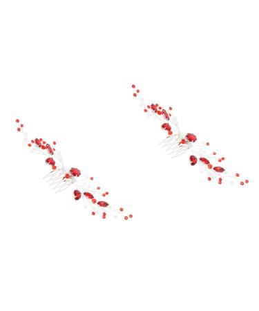 Beaupretty Accessories Hair Comb Rhinestone Headpieces for Women Womens Headpiece Rhinestone Hair pin Hair Accessories for Women Rhinestone Hair Clips for Women Rhinestones Bride Girl Comb