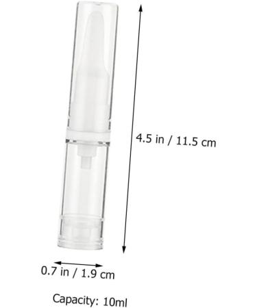 Didiseaon 6pcs Liquid Foundation Bottle Travel Bottles Cosmetic Travel Bottle Gel Travel Pump Bottle Leakproof 11.50X1.90X1.90CM Transparent - Buy Online on GoSupps.com