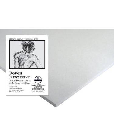 Bee Paper Rough Newsprint Pack  18-Inch by 24-Inch  100 Sheets per Pack 18-inch x 24-inch  100 Sheet Pack - Buy Online on GoSupps.com