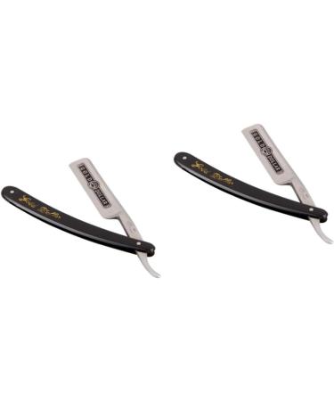 Beavorty 2-Piece Razor Set for Eyebrows & Haircuts Straight Razor for Men & Women - Buy Online on GoSupps.com