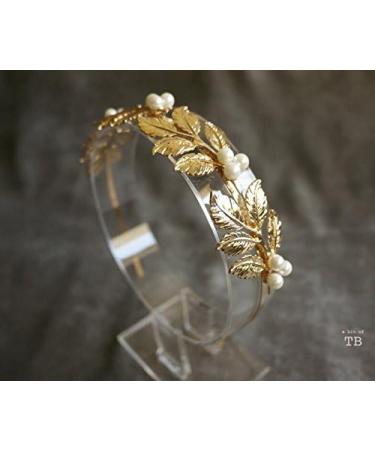 Gracewedding Women Fashion Grecian Hairpiece Leaf Bridal Headband Wedding Headpiece Wedding and Bridal Hair Accessories - Buy Online on GoSupps.com