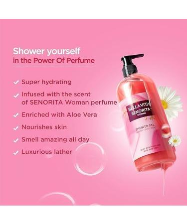 Luxury Women's Body Wash - Refreshing Shower Gel for Deep Cleansing & Moisturizing - 500ml - Softer Smoother Skin - International Shipping Available - Buy Online on GoSupps.com