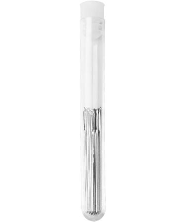 Hugesavings 20 Pieces 2 Inch Large-Eye Blunt Needles - Tapestry, Darning, Embroidery, Knitting Needle Set with Clear Bottle - Yarn and Sewing Needles - Buy Online on GoSupps.com
