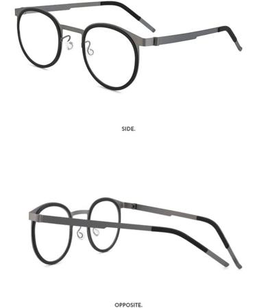 FREAZE RAUSE READLASS SCHLASS REECHING 1.75x - Progressive Multifocus Anti Blue Light Reading Glasses for Unisex | Fashionable Computer Reading Aid in Black - Buy Online on GoSupps.com