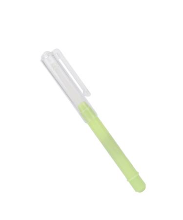 Kids Ear Wax Removal Tool Kit 2 Colors with Storage Box Soft Portable Ear Care Products for Children (Pen Ear Swivel - Light Green)