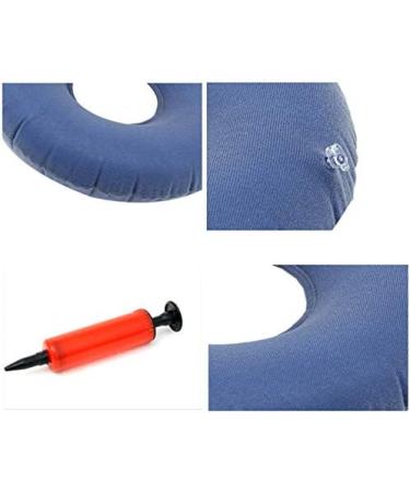 Fupeen Inflatable Pile Ring Pad Donut Pillow Vinyl Rubber Seat Acne-Black - Buy Online on GoSupps.com