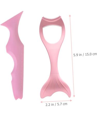 Beatifufu 2pcs Eyeliner Lash Mascara Make up Kits Lash Kits Lash Guard Comb Girl Makeup Tools Telescopic Smoky - Buy Online on GoSupps.com