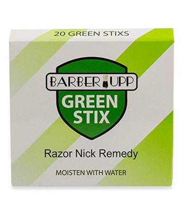 BARBERUPP Styptic Stick 6-Pack - Stops Bleeding for Razor Nicks - Sanitary Shave Accessories for Men & Women - Ideal for Barbers and Personal Use - Buy Online on GoSupps.com