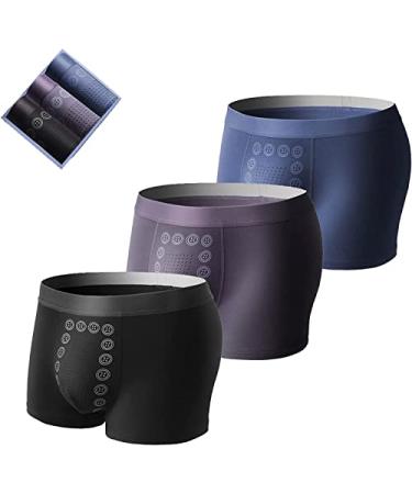 Eft Energy-Field-Therapy Men's Underwear,Energy Field Therapy Men's Underwear,Magneticeft Energy Field Therapy Men Pants (X-Large,D) X-Large D