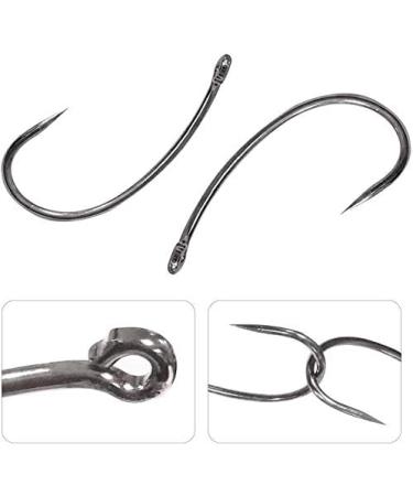 Shop GZLCEU 18-Piece Stainless Steel Fishing Hooks - Handmade Carp Accessories with Braided Cord - Buy Online on GoSupps.com