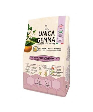 UNIQUE GEMMA PUPPY Medium GROWTH Salmon 10 KG