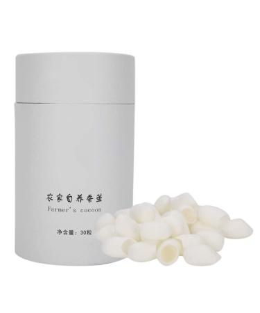 30pcs Fresh Silk Ball Scrub Silks Exfoliating Silkworm Exfoliating Skin Care
