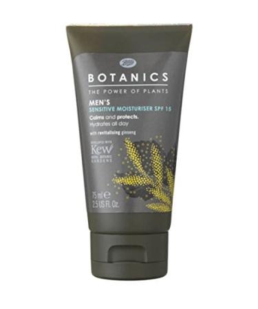 Boots Botanics Men's Sensitive Moisturiser SPF15 75ml